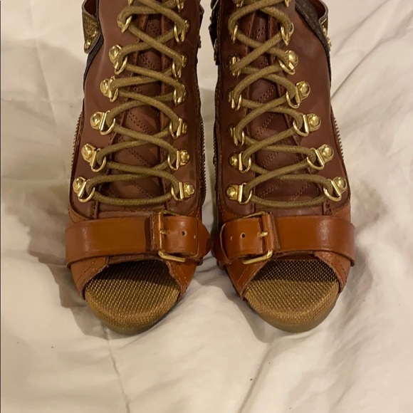 COPY - Sexy Bomber Brown boots - Picture 4 of 5